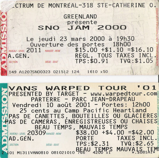 Sno Jam Ticket